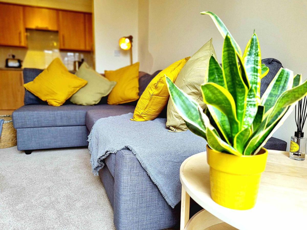 Cityscape Haven: 1 Bedroom Apartment With Terrace And City View ボーンマス エクステリア 写真